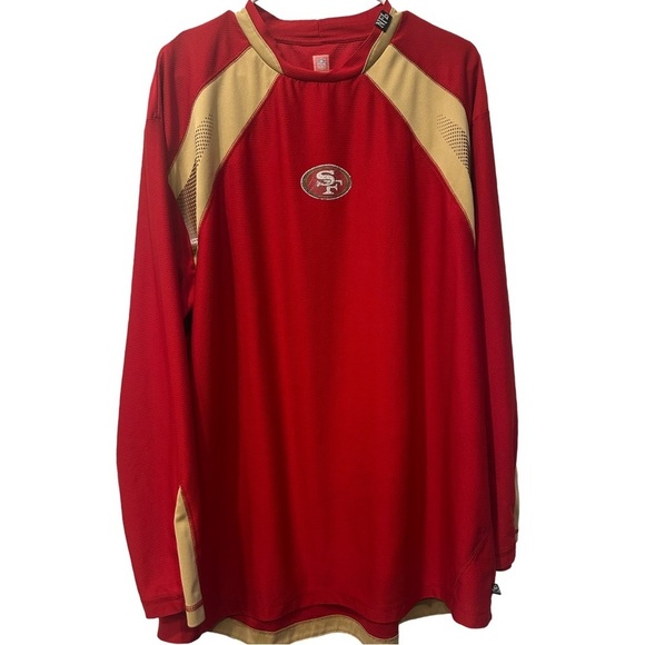 NFL Other - NFL San Francisco 49ers Red and Gold Long Sleeve Vintage Shirt